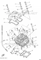 CULASSE pour Yamaha XT350H de 1996
