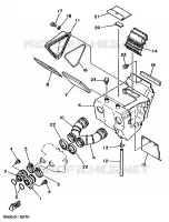 ADMISSION pour Yamaha XT350H de 1996