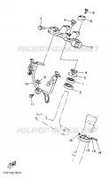 DIRECTION   USA / CANADA pour Yamaha XT350H de 1996