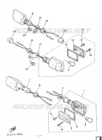 CLIGNOTANT   USA / CANADA pour Yamaha XT350H de 1996