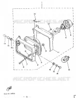 PHARE  pour Yamaha XT350H de 1996