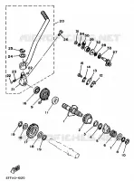 DEMARREUR pour Yamaha XT350H de 1987