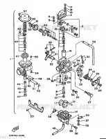 CARBURATEUR pour Yamaha XT350N (13KW) de 1986