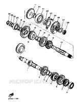 TRANSMISSION pour Yamaha XT600E de 1997