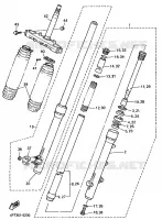 FOURCHE pour Yamaha XT600E de 1997