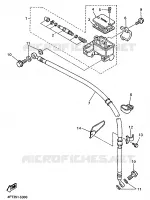 MAITRE CYLINDRE AVANT pour Yamaha XT600E de 1997