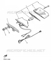 FEU ARRIERE pour Yamaha XT600E de 1997
