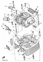 CULASSE pour Yamaha XT600E de 1997