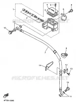 MAITRE CYLINDRE AVANT pour Yamaha XT600E de 1997