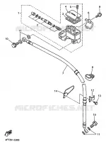 MAITRE CYLINDRE AVANT pour Yamaha XT600E de 1998