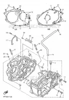 CARTER MOTEUR pour Yamaha XT600E de 1998