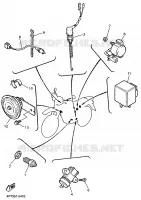 PARTIE ELECTRIQUE 2 pour Yamaha XT600E de 1998