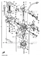 CARBURATEUR pour Yamaha XT600E de 1998