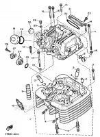 CULASSE pour Yamaha XT600EH de 1991