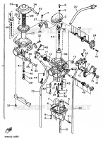 CARBURATEUR pour Yamaha XT600EH de 1991