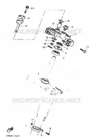 DIRECTION pour Yamaha XT600EH de 1991