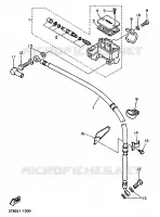 MAITRE CYLINDRE AVANT pour Yamaha XT600EN de 1991