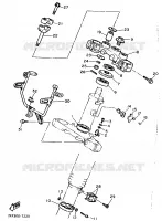 DIRECTION pour Yamaha XT600N (20.OKW) de 1989