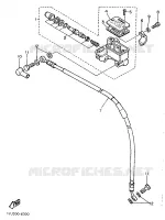 MAITRE CYLINDRE AVANT pour Yamaha XT600N (20.OKW) de 1989