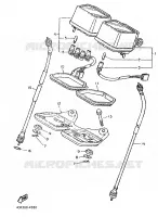 COMPTEUR  pour Yamaha XT600N (20.OKW) de 1989