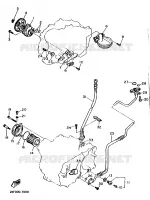 POMPE A HUILE pour Yamaha XT600N (20.OKW) de 1989