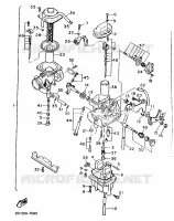 CARBURATEUR pour Yamaha XT600N (20.OKW) de 1989