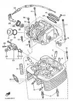 CULASSE pour Yamaha XT600Z de 1986