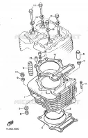 CYLINDRE pour Yamaha XT600Z de 1986