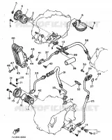 POMPE A HUILE pour Yamaha XT600Z de 1986