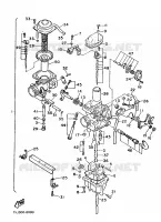 CARBURATEUR pour Yamaha XT600Z de 1986