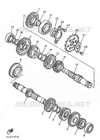 TRANSMISSION pour Yamaha XT600Z de 1986