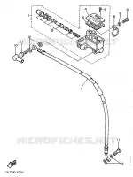 MAITRE CYLINDRE AVANT pour Yamaha XT600Z de 1986