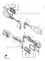 CLIGNOTANT pour Yamaha XT600Z de 1986