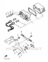 FEU ARRIERE pour Yamaha XT600Z de 1986