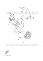 TURBINE / CARTERS DE REFROIDISSEMENT pour Yamaha BW'S 50 GRAND PRIX de 2005