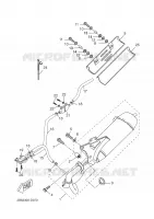 ECHAPPEMENT pour Yamaha BW'S 50 GRAND PRIX de 2005
