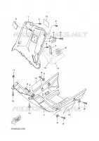 PROTEGE JAMBES pour Yamaha BW'S 50 GRAND PRIX de 2005