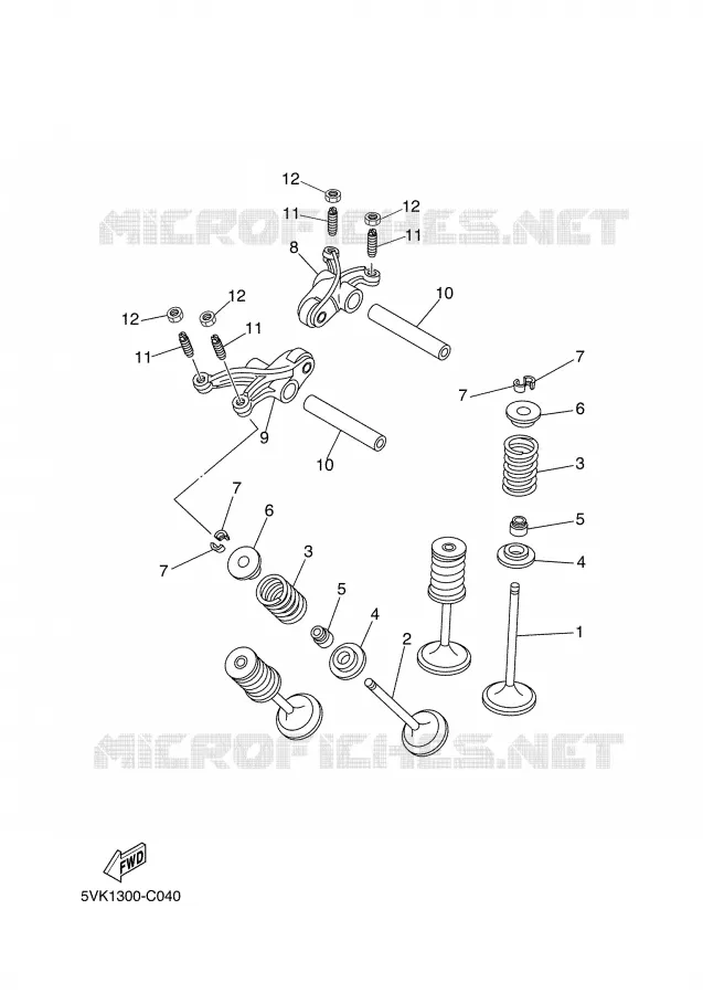 SOUPAPE Yamaha MOTO 660 2005 XTX  XT660X