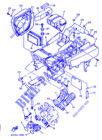 ADMISSION pour Yamaha XTZ660 de 1991