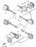 CLIGNOTANT pour Yamaha XTZ750 de 1989