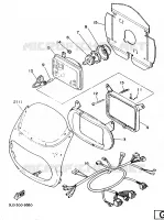 PIÈCES OPTIONNELLES pour Yamaha XTZ750 de 1989