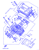 CULASSE pour Yamaha XTZ750 de 1990