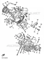 CULASSE pour Yamaha XV1100 de 1991