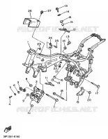 CADRE pour Yamaha XV1100 de 1991