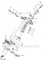 DIRECTION pour Yamaha XV1100 de 1991