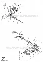 CLIGNOTANT pour Yamaha XV1100 de 1991