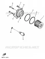FILTRE A HUILE pour Yamaha XV1100 de 1991