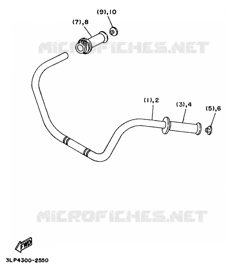 ALTERNATIVE PARTIE CYCLE 2 Yamaha MOTO 1100 1994 VIRAGO  XV1100