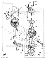 CARBURATEUR 1 pour Yamaha XV1100 de 1997