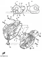 ECHAPPEMENT pour Yamaha XV1100 de 1997